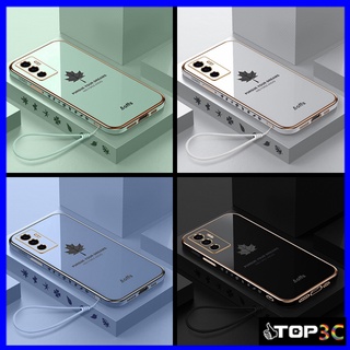 ốp lưng vivo V23E Ốp Điện Thoại In Hình Lá Phong Cho Vivo V23E 5G FY