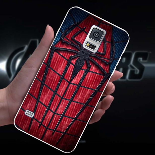 Ốp điện thoại in hình Spiderman cho Samsung S3 S4 S5 S6 S7 S8 S9 S10 e Edge Grand Prime Neo Plus