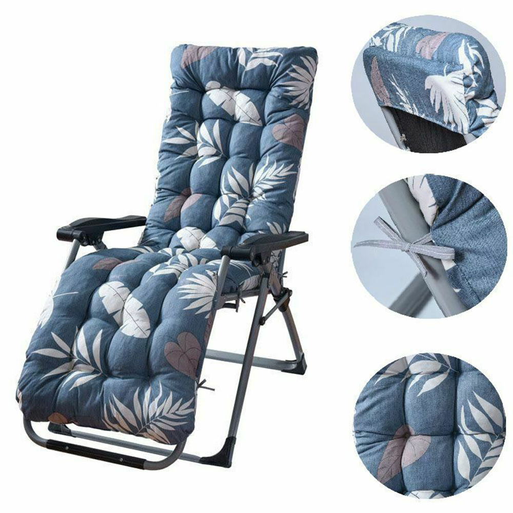 Đệm Lót Ghế Ngồi Bằng Polyester Mềm Mại Dày Dặn Có Thể Gấp Gọn Tiện Dụng Cho Gia Đình / Sân Vườn