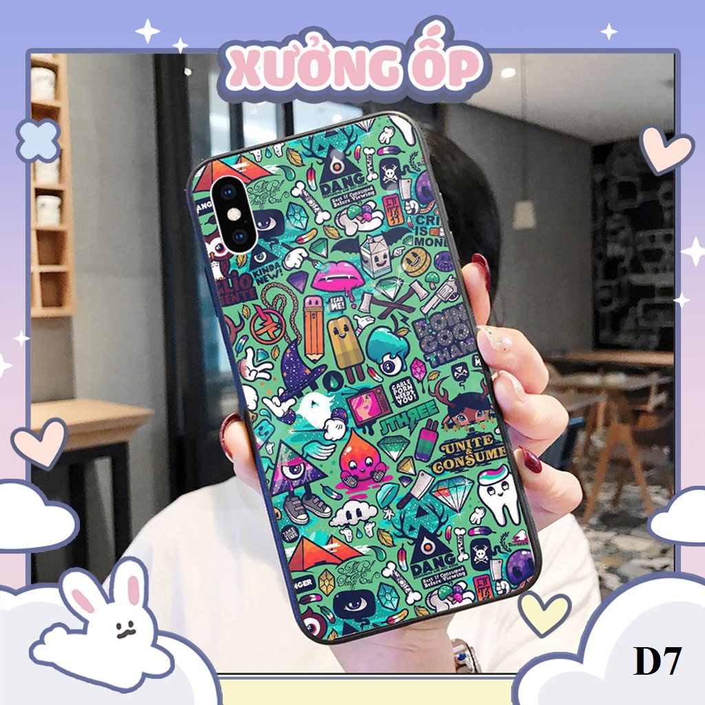 Ốp lưng Iphone D7 - 6 6plus 6s 6splus 7 plus 8 plus x xmax xs 11 pro promax