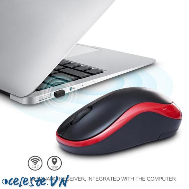 Chuột Quang Không Dây Logitech M186 2.4ghz 1000dpi