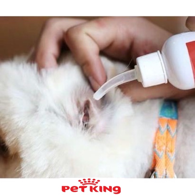 Nước Rửa Vệ Sinh Tai Ear Care Bioline 50ml cho Chó Mèo
