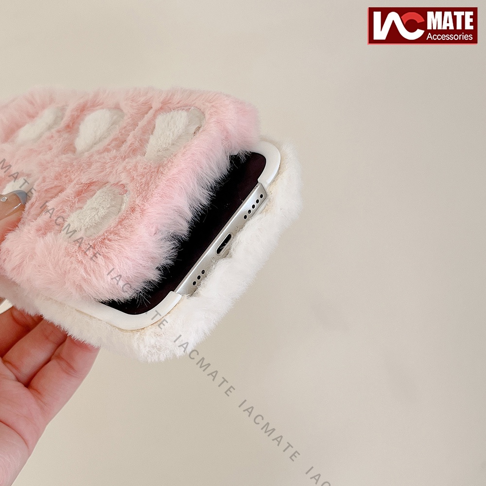 Ốp Điện Thoại Lông Nhung Mềm Mịn Ấm Áp Cho iphone 15promax 15 pro 14 promax 14 plus 12 13 pro max 11