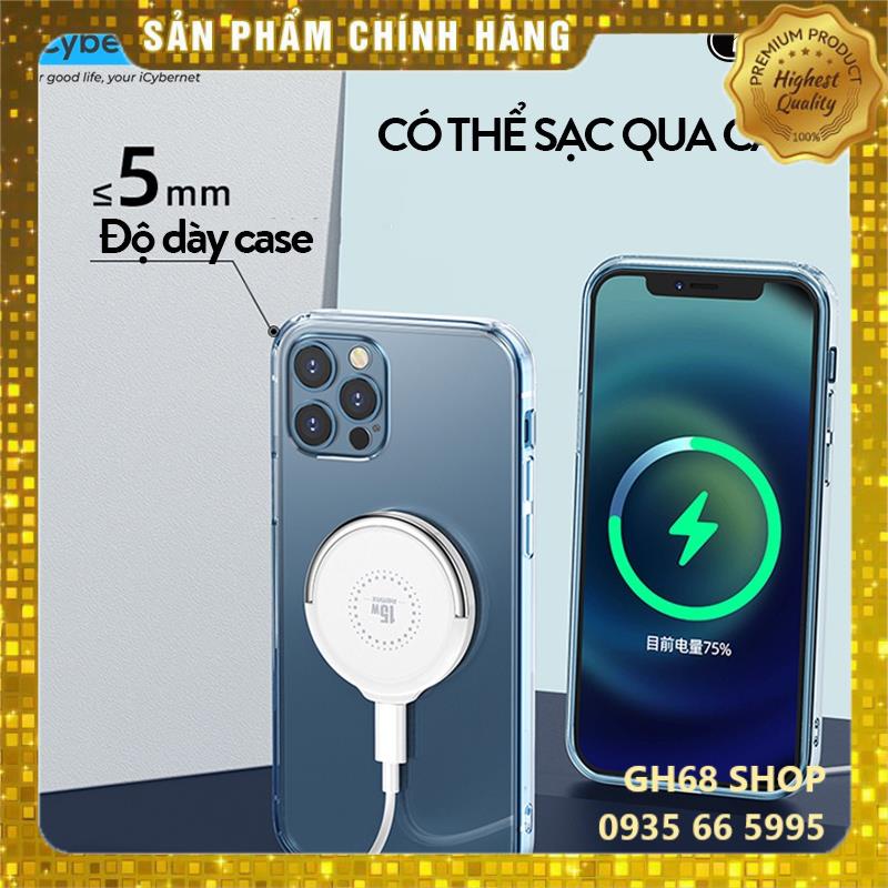 Đế sạc không dây sạc nhanh 15W Remax RP-W50 tích hợp giá đỡ