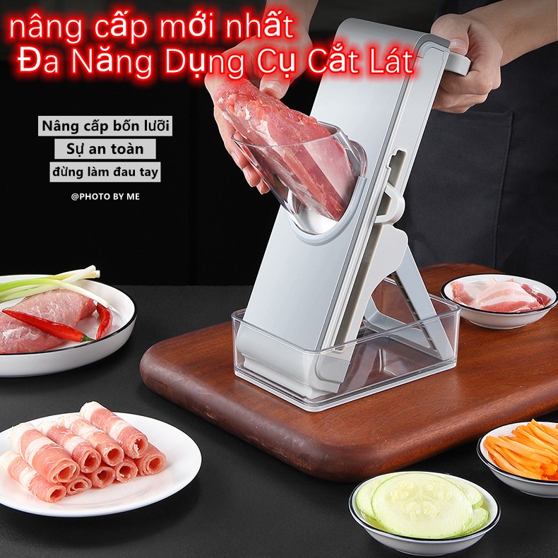 Dụng Cụ Cắt Lát Rau Củ，Thái Thịt Đông Lạnh Tiện Dụng Cho Nhà Bếp，Thiết Kế Thông Minh Tiện Lợi，Bộ Nạo Kiểu Dáng Sang Trọng