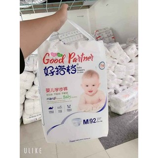 Bỉm quần Good Partner size M92, L82, XL76, XXL72 nhiều miếng siêu tiết kiệm