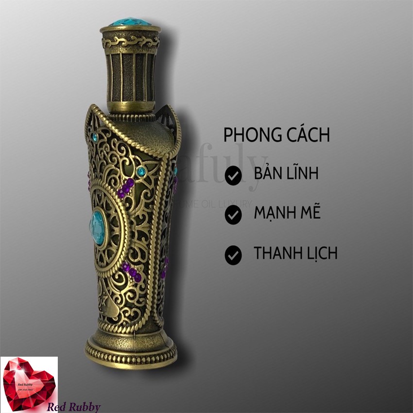 Mẫu dùng thử 4ml - Tinh dầu nước hoa Dubai nam IBHAAR 18ml mạnh mẽ cá tính- hàng nội địa - đẳng cấp phái mạnh