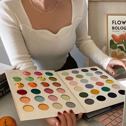 Áo Sweater Tay Dài Cổ Vuông Dáng Ôm Thời Trang Cho Nữ
