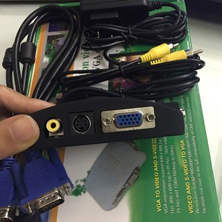 Bộ chuyển đổi AV sang VGA - BH 1 tháng (OEM)