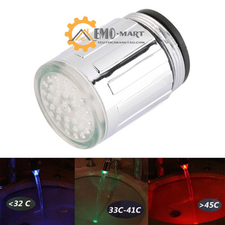 💥 Đầu Vòi nước phát sáng 💥 Không sử dụng pin - Thiết kế sáng tạo