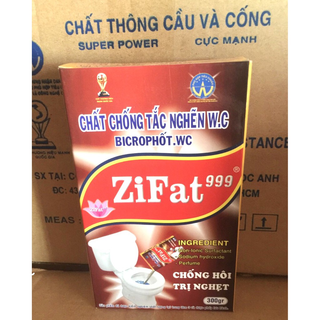 Chất thông tắc bồn cầu toilet chống hôi Siêu tốc 5 phút Sifa 300g/700g/1400g