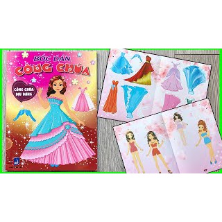 Sách dán hình công chúa elsa