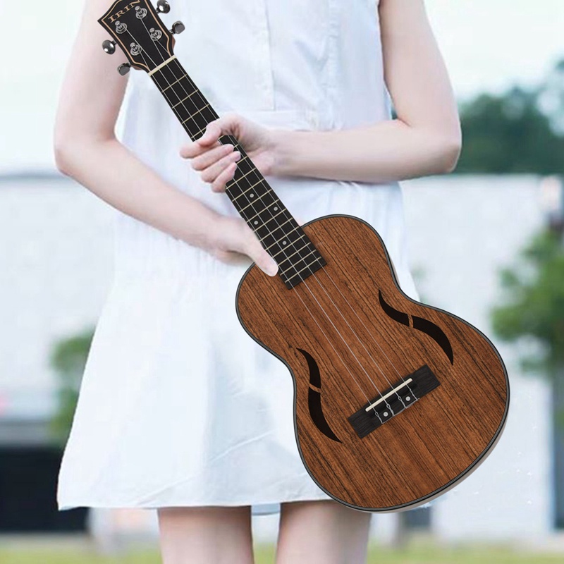 Đàn Ukulele Irin Tenor 26 Inch 18 Phím Bằng Gỗ Óc Chó Phong Cách Hawaii