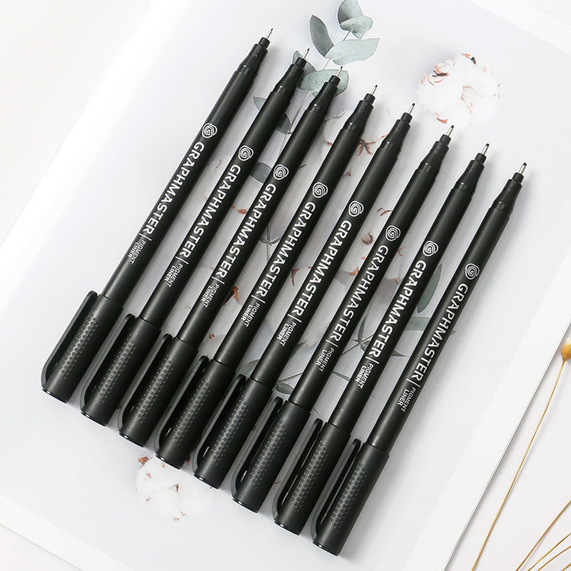 Bút vẽ tranh chống thấm nước chuyên dụng 9 kích thước 0.05 mm đến 1mm