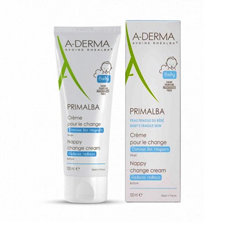 Kem giảm vấn đề hăm tã cho bé A-DERMA PRIMALBA Nappy Change Cream 100 ml