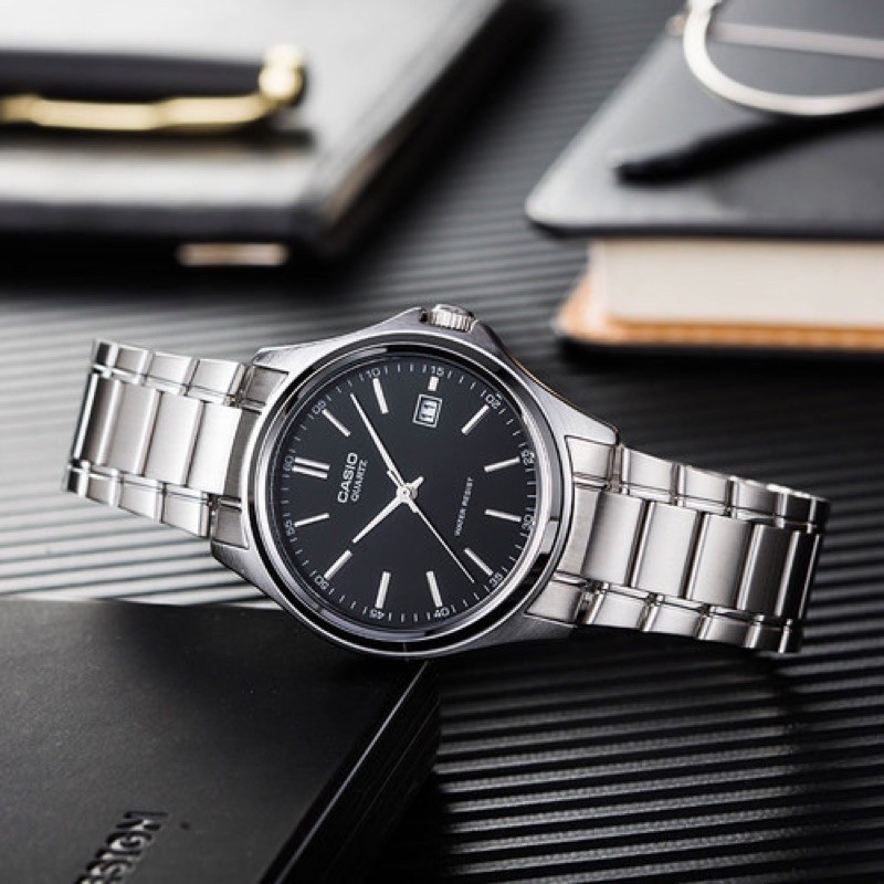 Đồng hồ nam dây kim loại Casio chính hãng Anh Khuê MTP-1183A-1ADF