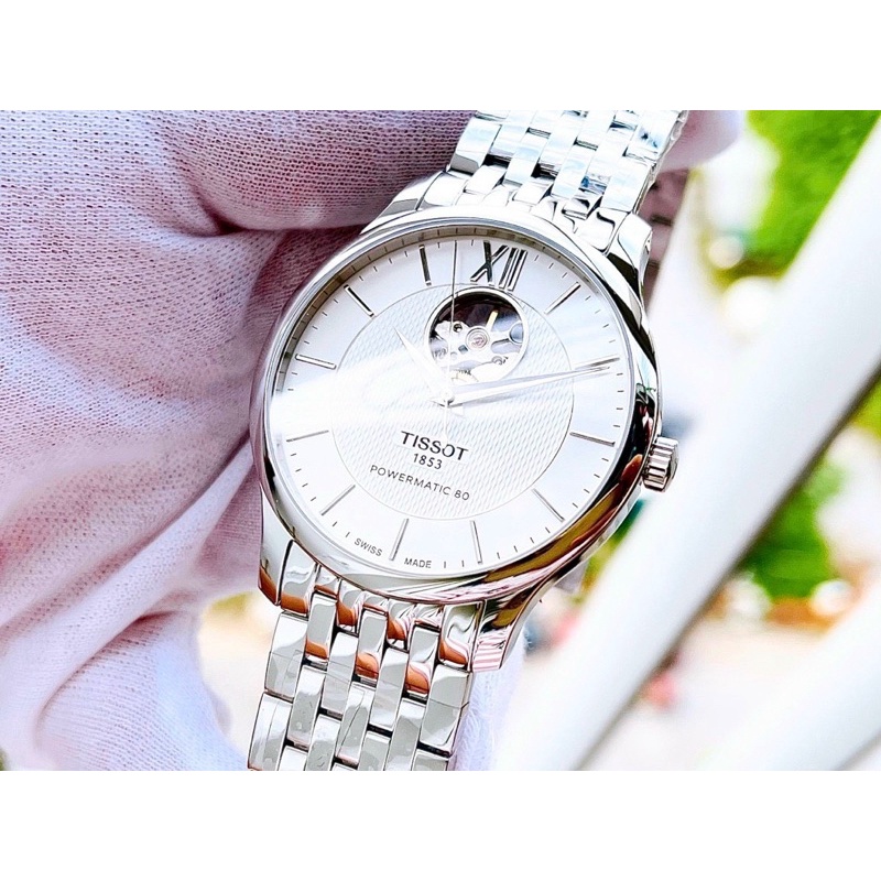 Đồng hồ nam ⌚️TISSOT TRADITION OPEN HEART T063.907.11.038.00 (T0639071103800) dành cho NAM