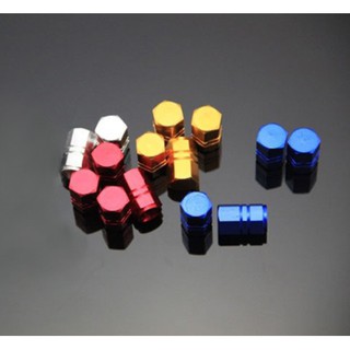 4 ốc - nắp chụp chân van, đầu vòi xe hơi, xe máy, ô tô ngẫu nhiên mẫu