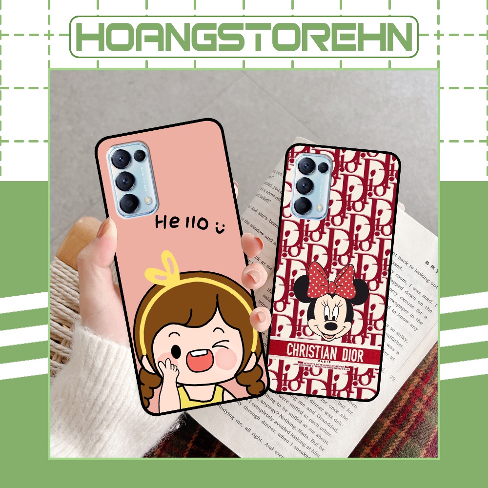Ốp Oppo Reno5 4G / Reno5 5G / Reno 5 in hình mickey, hổ, kingtiger siêu rẻ T19 - T24
