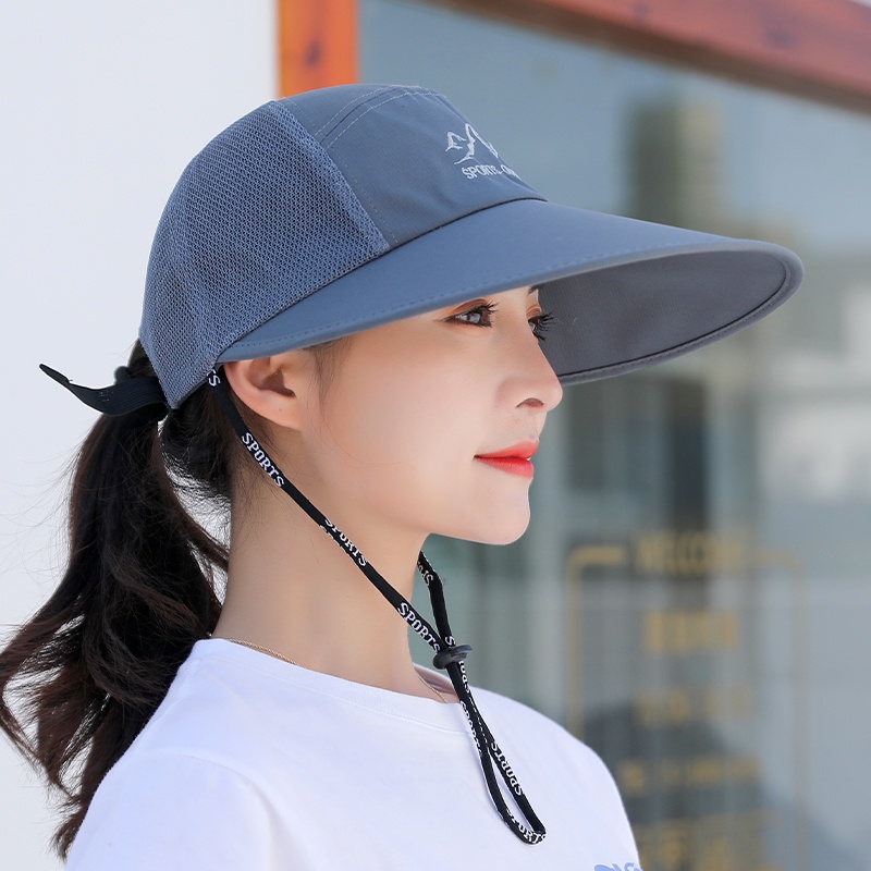 Mũ lưỡi trai chống nắng thoáng khí thời trang mùa hè dành cho nam và nữ