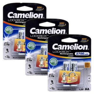 Pin sạc Camelion AlwaysReady Rechargeable 2700mAh AA