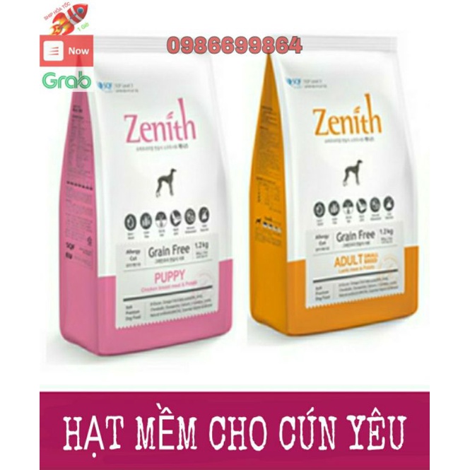 Hạt mềm Zenith cho chó nhỏ và chó trưởng thành Gói 1.2kg