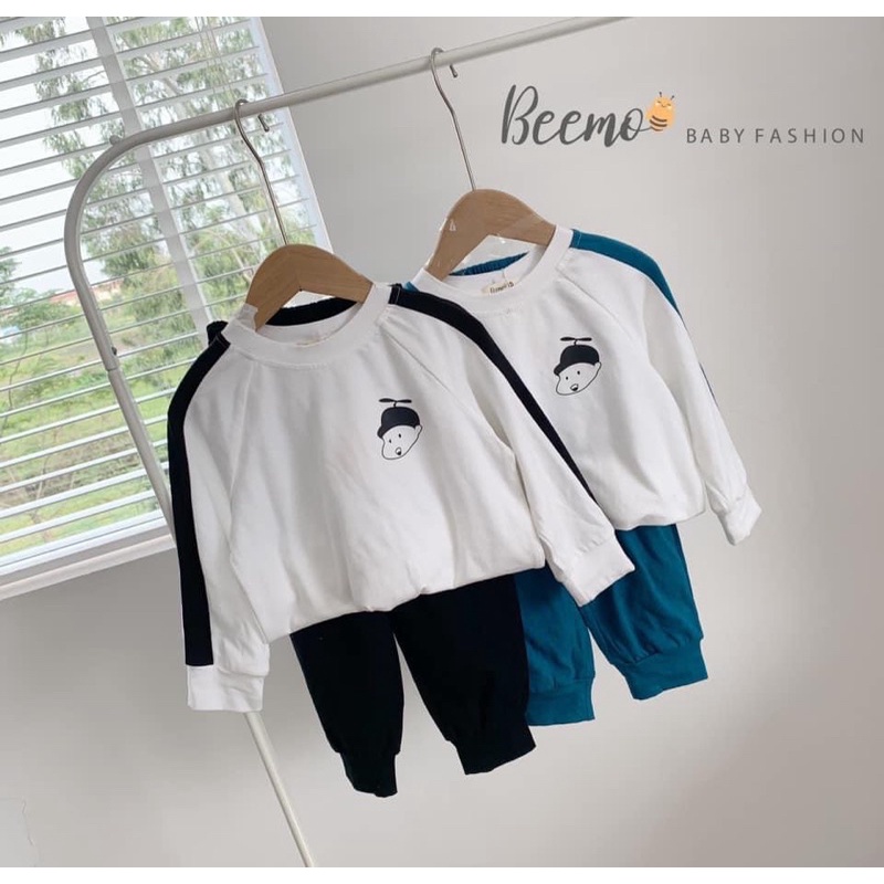 Bộ thun hàn bé trai bé gái
