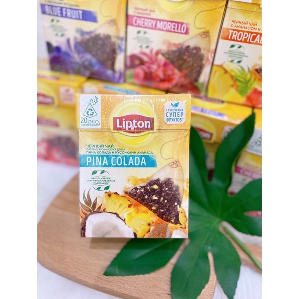 TRÀ LIPTON TÚI LỌC NGA THƠM NGON HỘP 20 Túi