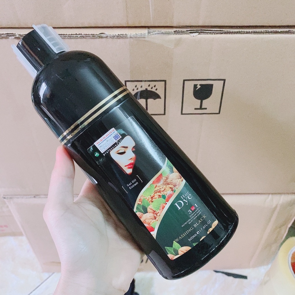(GIÁ SĨ) Combo gội phủ bạc đen +nâu nhật bản 3 trong 1