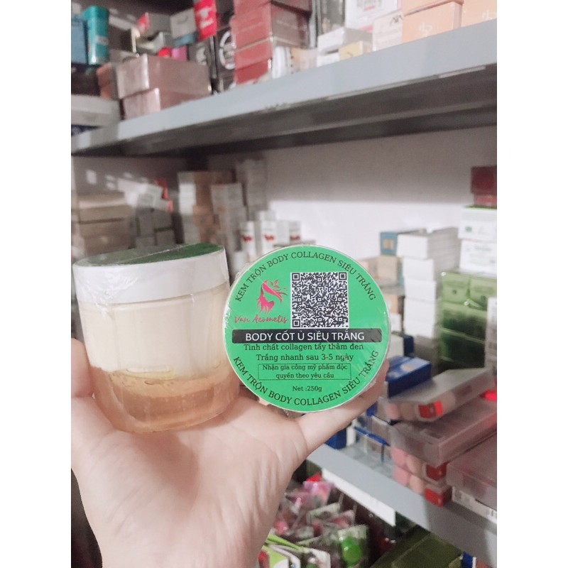 Body cốt ủ siêu trắng 250g