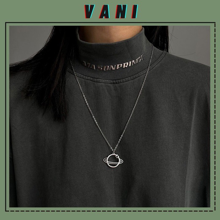 Dây Chuyền, Vòng Cổ Hình Hành Tinh Unisex, Basic - Vani Store