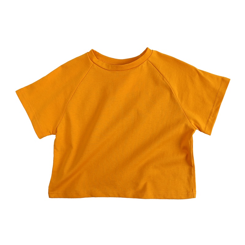 Áo Thun Cotton Tay Ngắn Cổ Tròn Thời Trang Mùa Hè Dành Cho Bé 1-7 Tuổi