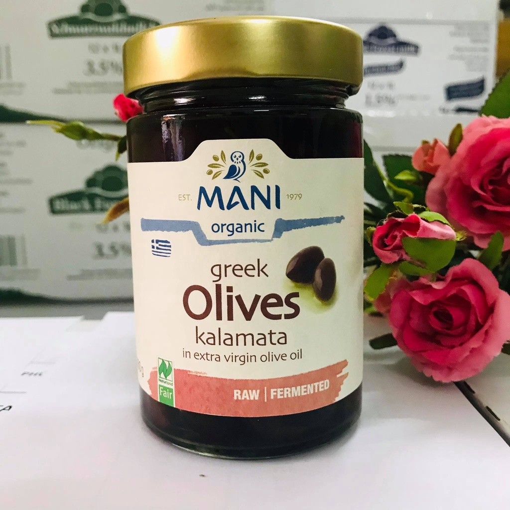 Trái Olive Kalamata Ngâm Dầu Hữu Cơ 280gr