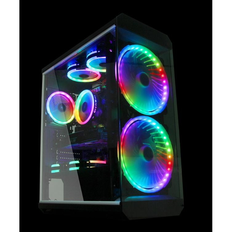 QUẠT TẢN NHIỆT CPU GREAT WALL LED RGB