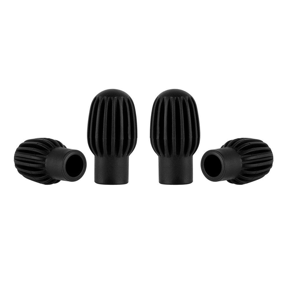 Bộ 2 / 4 Đầu Bọc Bảo Vệ Đầu Gậy Đánh Trống Bằng Silicon Cao Su Tiện Dụng