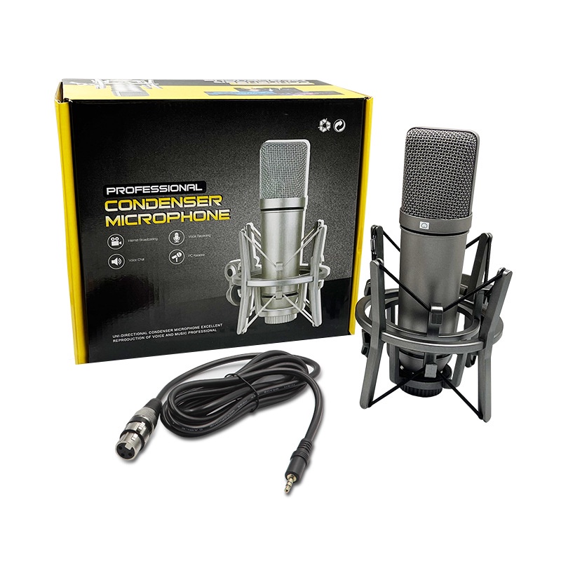 Set Micro U87 Thu Âm Chuyên Nghiệp Cho Điện Thoại Máy Tính KDS4