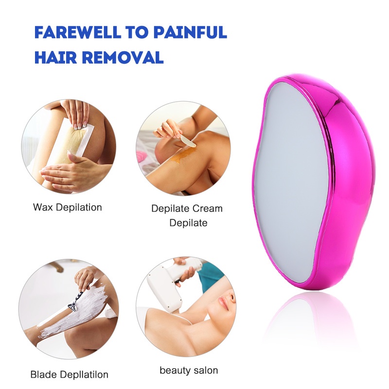 Dụng Cụ Tẩy Lông Cơ Thể Dịu Nhẹ Không Đau Nhiều Màu Sắc Nhỏ Gọn Có Thể Giặt Được