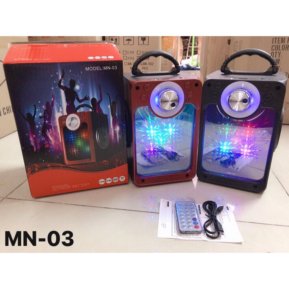 Loa kéo mini bluetooth loại 1 tặng kèm micro karaoke tốt TL779