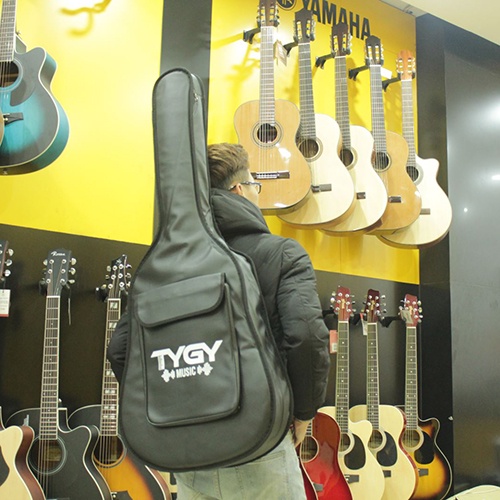 Bao Da Đựng Đàn Guitar TYGY Music Ba Lớp