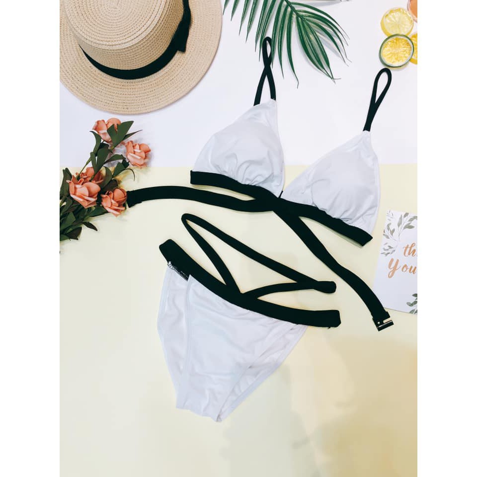 [ĐỒ ĐI BIỂN][SẬP SÀN]Bikini set dây trang trí*