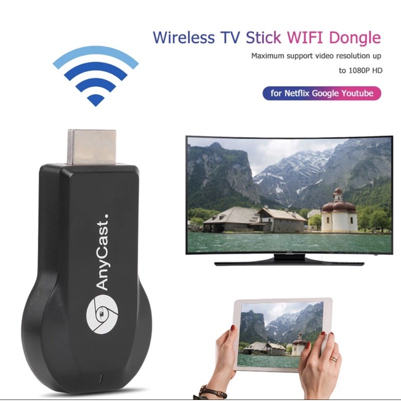 Thiết Bị Kết Nối Wifi Anycast M9 Plus Airplay Hd 1080p