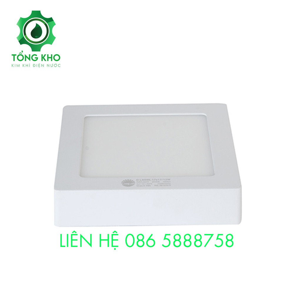 Đèn LED ốp trần vuông Rạng Đông LN08 12W/18W/24W - Tổng kho kim khí điện nước