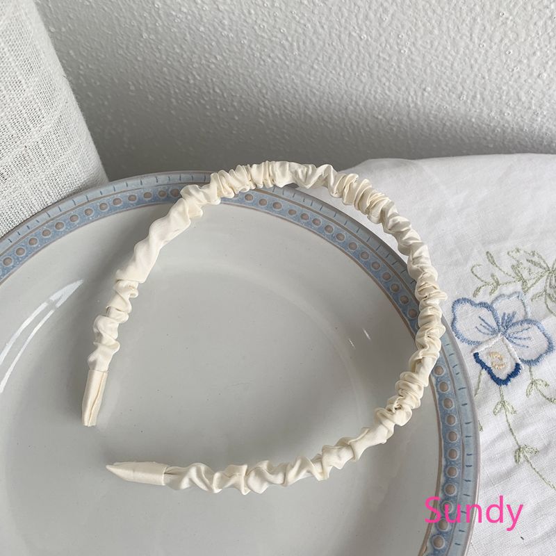 Băng đô vải satin phong cách cổ điển dễ thương thời trang dành cho nữ