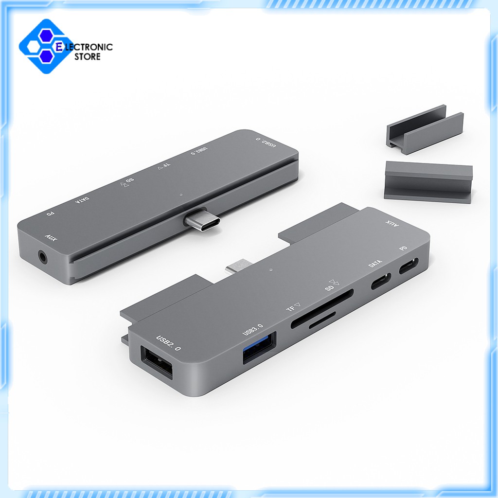 Bộ Chia 7 Cổng Usb-C Sang Hdmi 4k Pd Hub Fit Ipad Pro 11 / 12.9 2018 | BigBuy360 - bigbuy360.vn