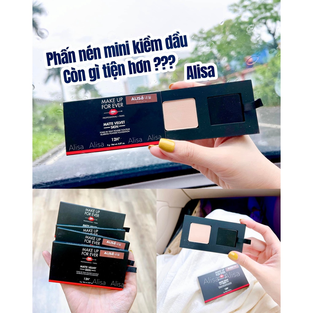 Phấn nén kiềm dầu size mini Make up forever - ALISA