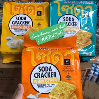 Bánh soda cracker thái lan gói 400 gram