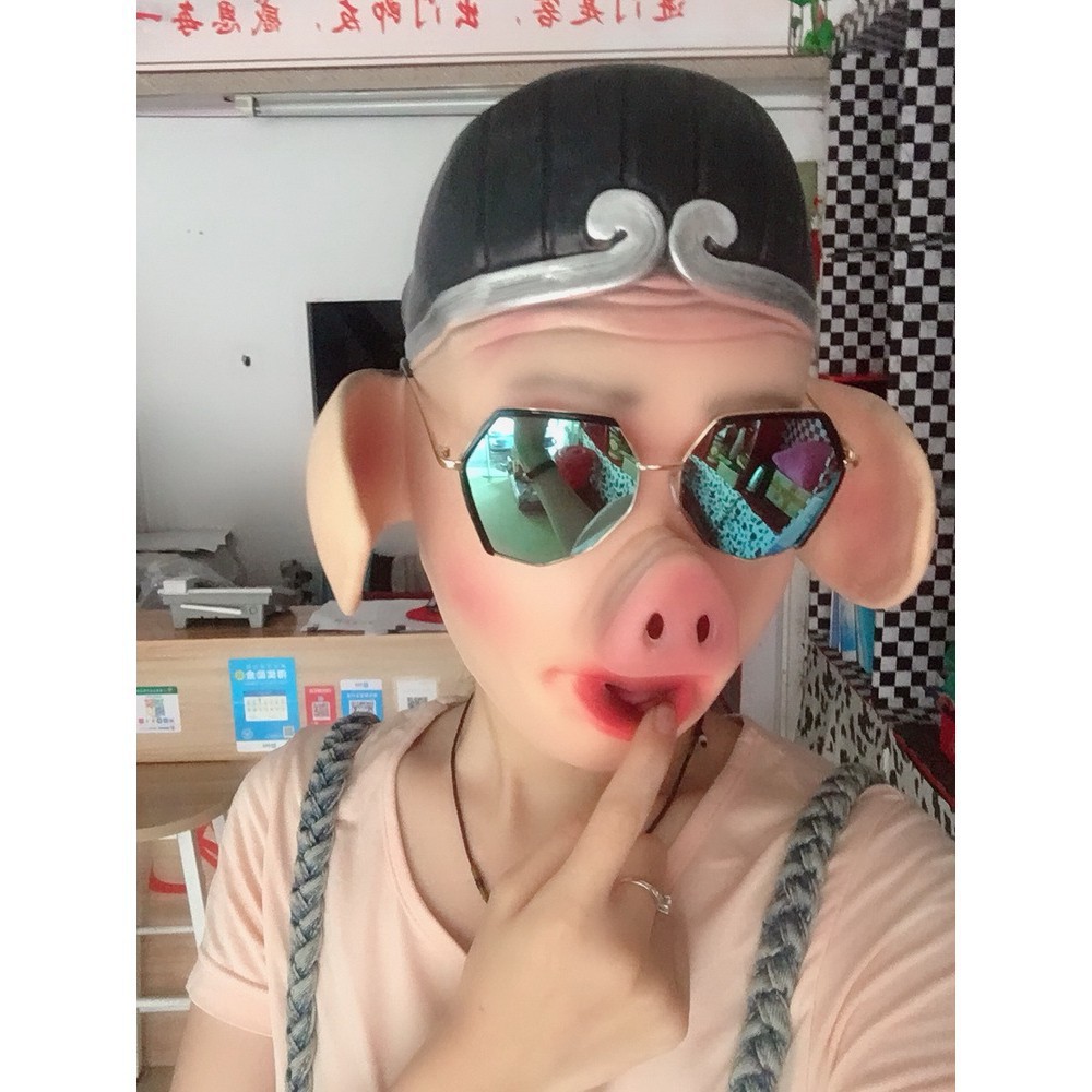 Mặt nạ Cao Su Chư Bát Giới mã UY9974  Lô tô ke