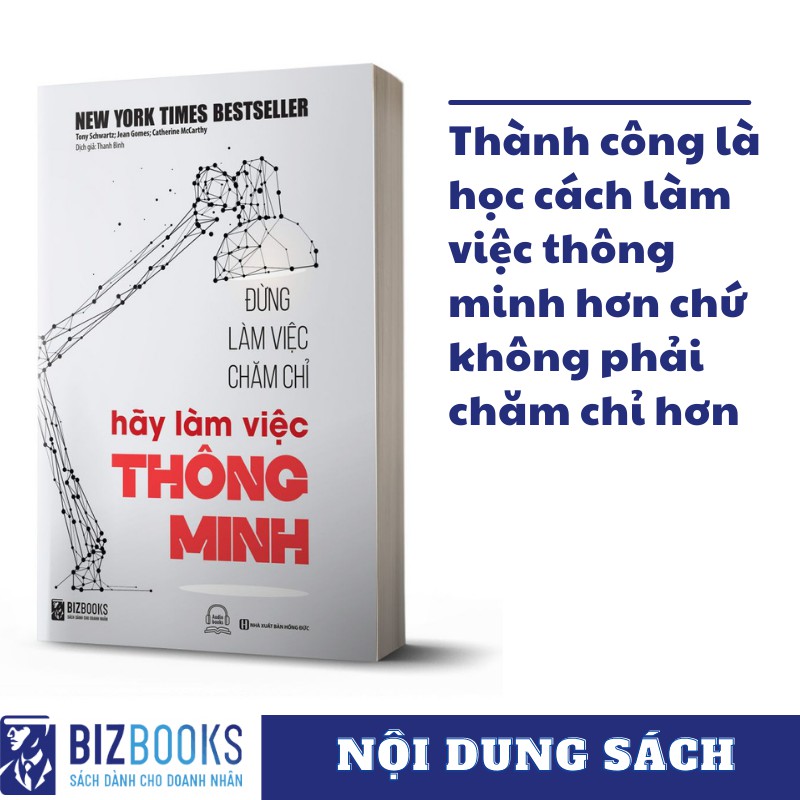 Đừng Làm Việc Chăm Chỉ, Hãy Làm Việc Thông Minh - Sách Hướng Nghiệp Và Phát Triển Bản Thân Bizbooks | BigBuy360 - bigbuy360.vn