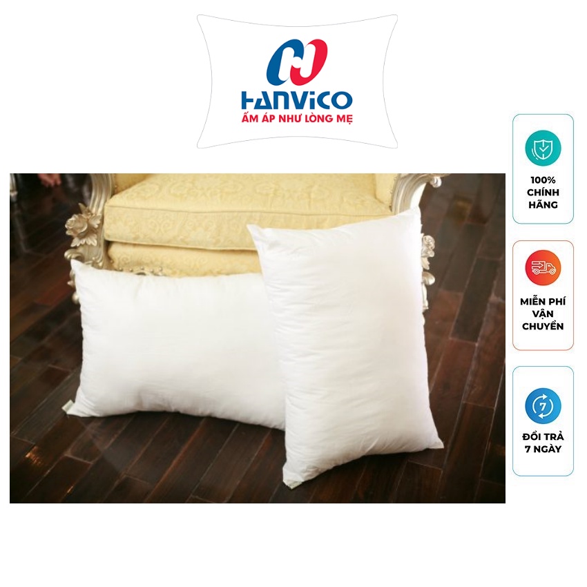 Ruột gối đầu cao cấp bông TCM Hanvico