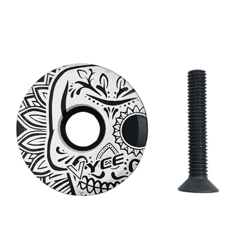 Nắp đậy tay cầm xe đạp leo núi làm từ hợp kim nhôm 28.6mm chất lượng cao
